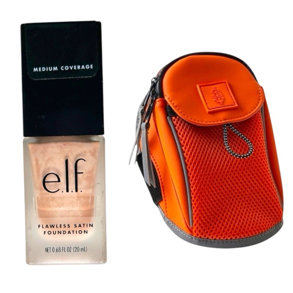 2 ITEMS Free Peopl On Track Armband + e.l.f Flaweless Satin Foundation Alabaster